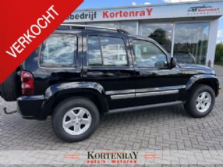 Jeep Cherokee 3.7 V6 Limited 4 wdr,leer, Airco,navi, cruise-control Enz!!