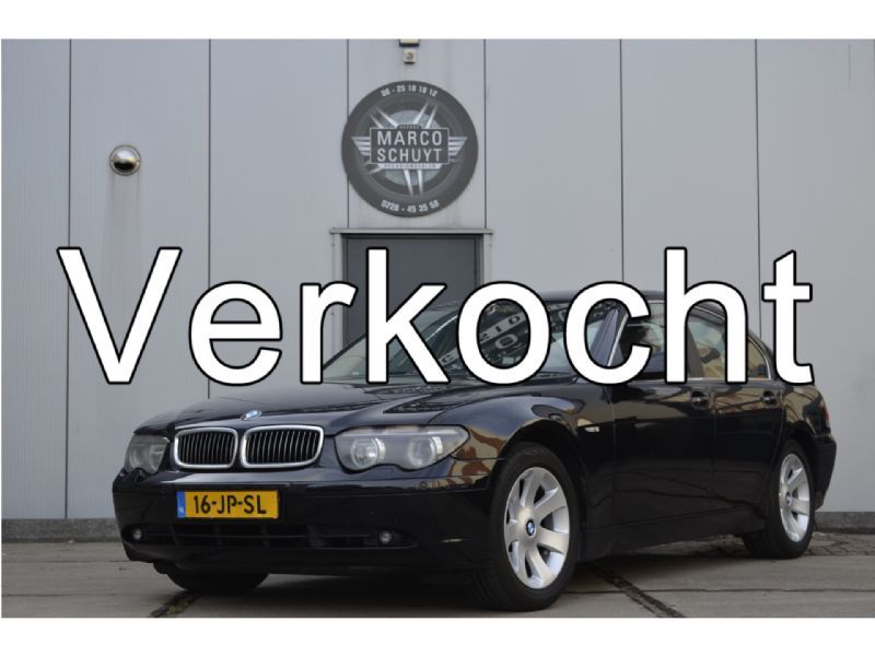 BMW 7 Serie occasion - Garagebedrijf Marco Schuyt